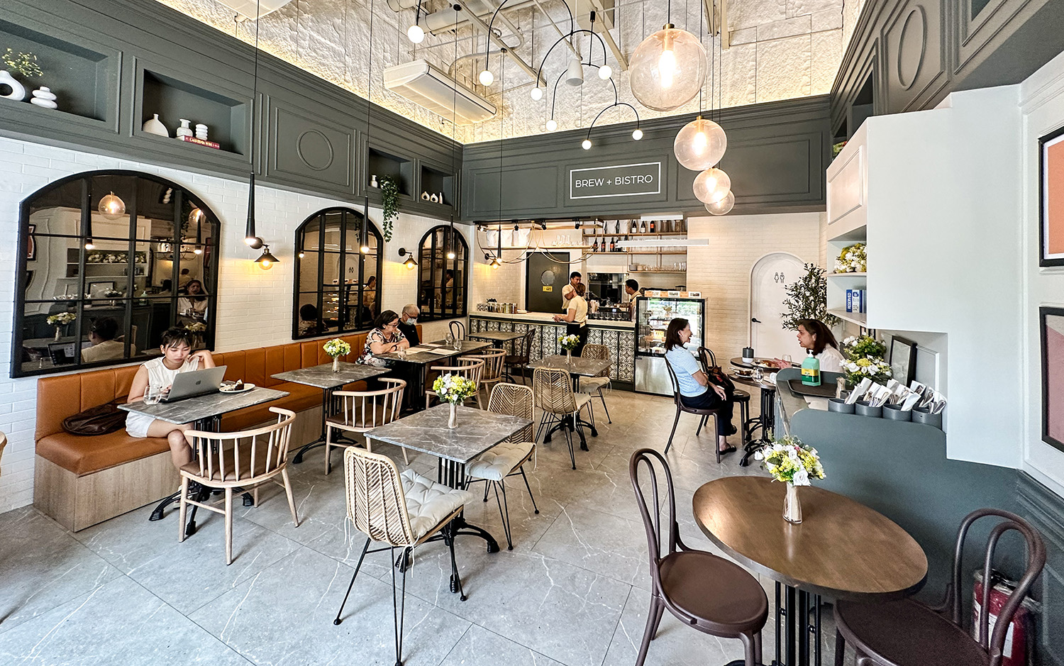 Manila Baker Brew and Bistro interior